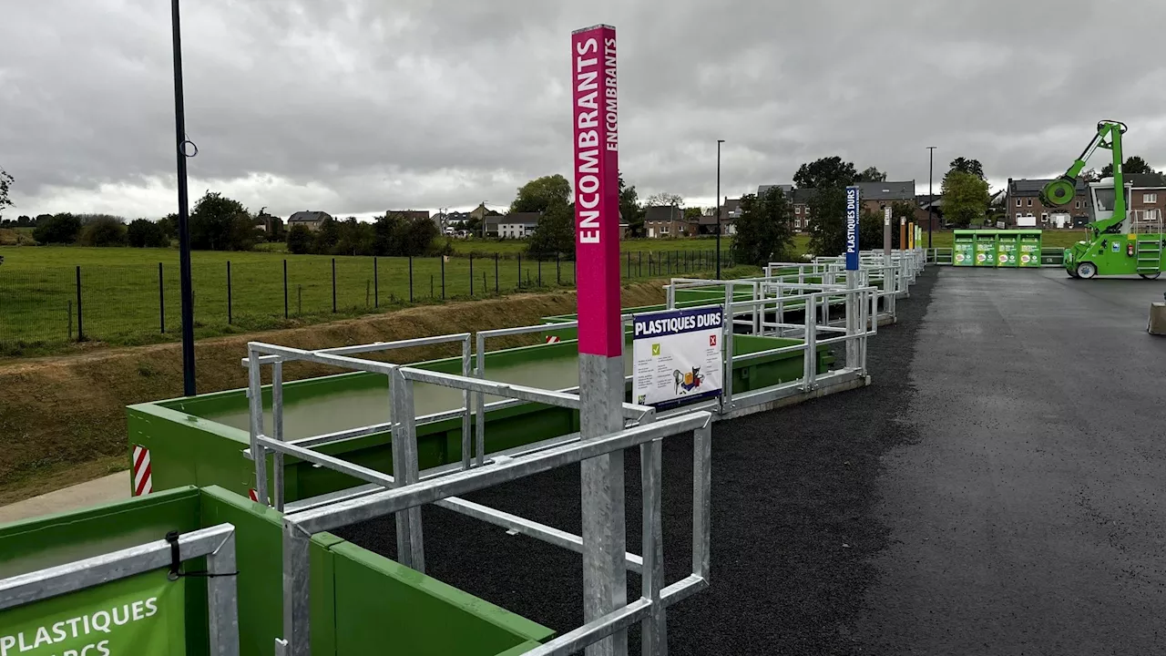 Nouveau recyparc à Eghezée : plus grand et plus accessible !