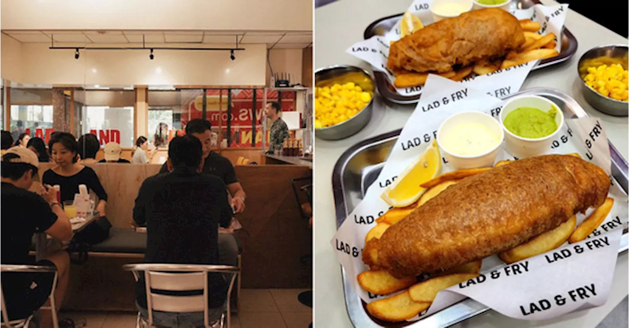 There's An Authentic British Fish & Chips Shop Within This Old KL Office Building