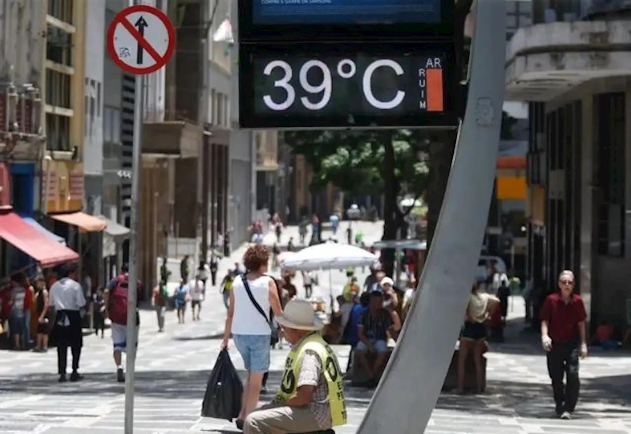 Cinco capitais brasileiras devem registrar novos recordes de calor nesta semana, aponta Climatempo