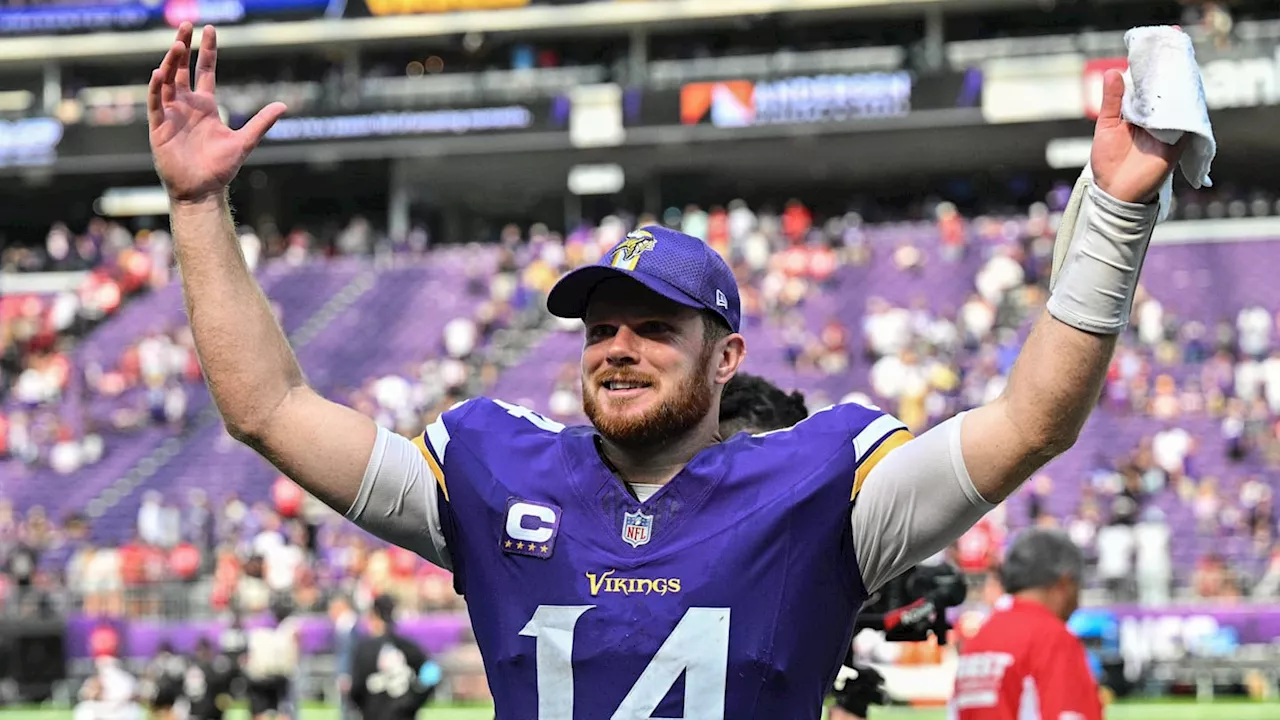 Sam Darnold Makes Vikings History With Rare Feat in Surprising Start to 2024 Season