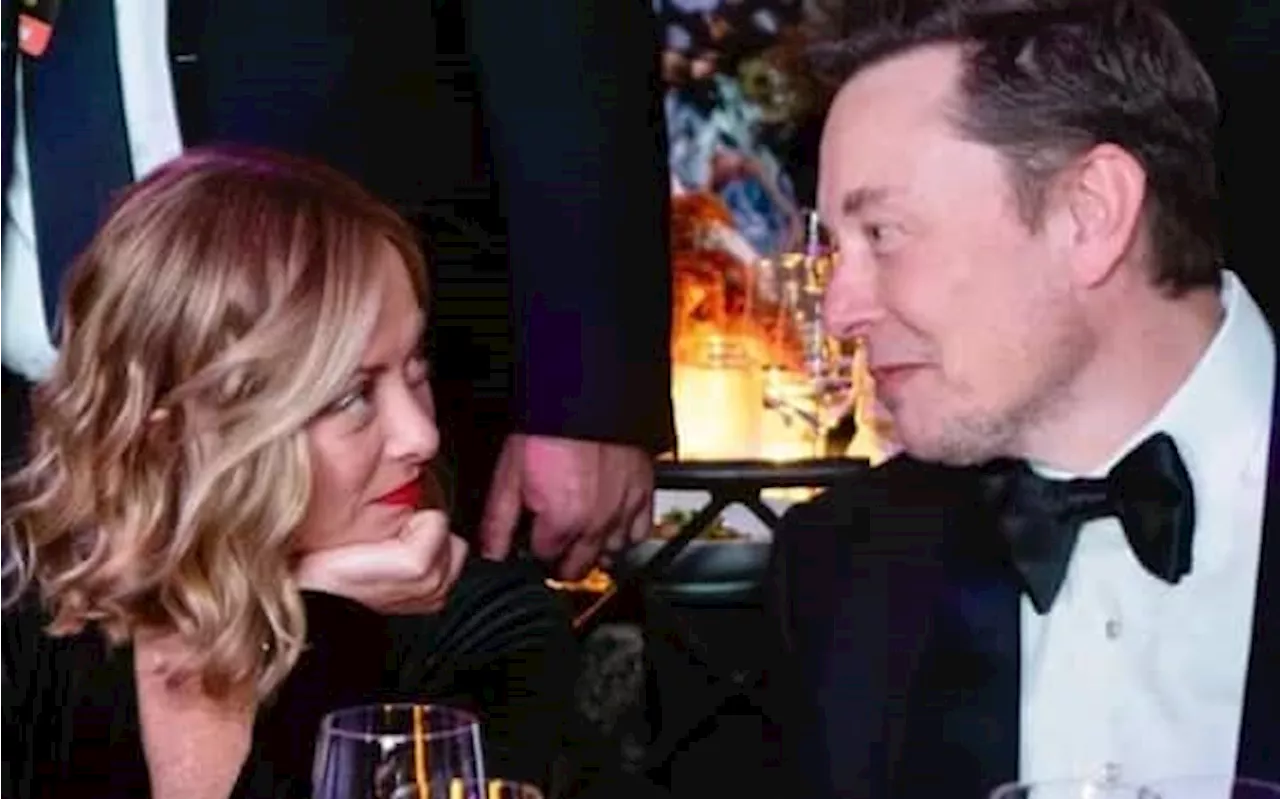 Musk su X: “Non ho una relazione con Giorgia Meloni”