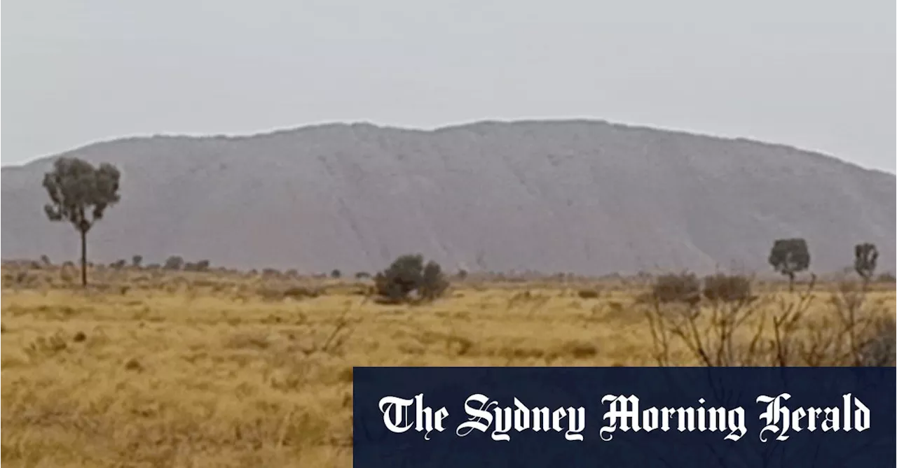 Uluru drenched by record September rain