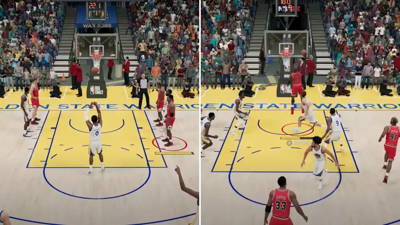 3D simulation settles the NBA GOAT debate between Michael Jordan and Steph Curry once and for all