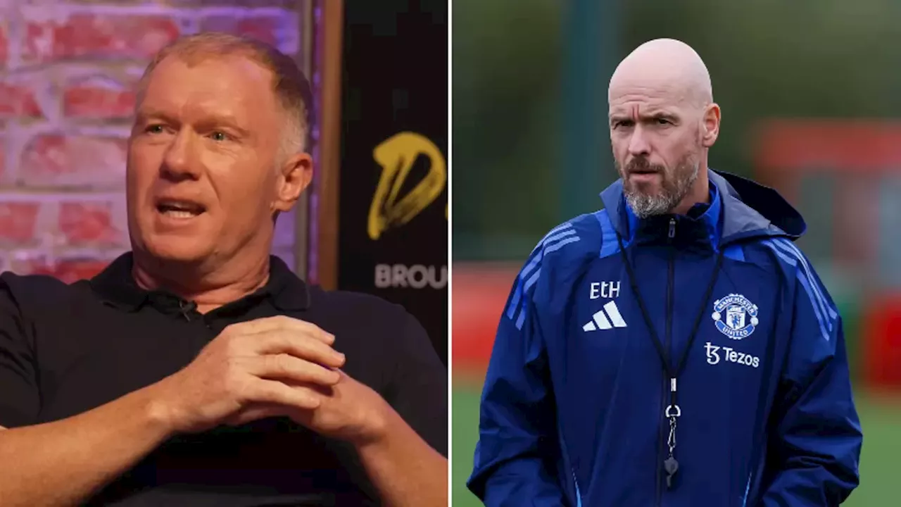 Paul Scholes has a theory behind Erik ten Hag's relationship with one Man Utd player