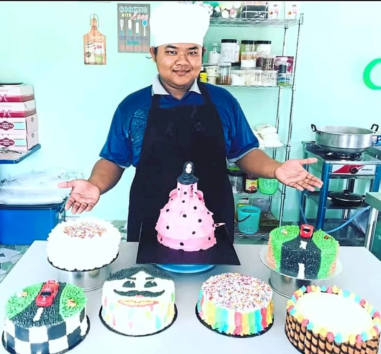 Award-winning Malaysian deaf baker runs a bakery in Padang Besar, Perlis