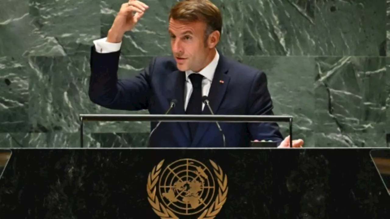 UN-Rede: Macron ruft Israel zu Deeskalation im Libanon und Gazastreifen auf