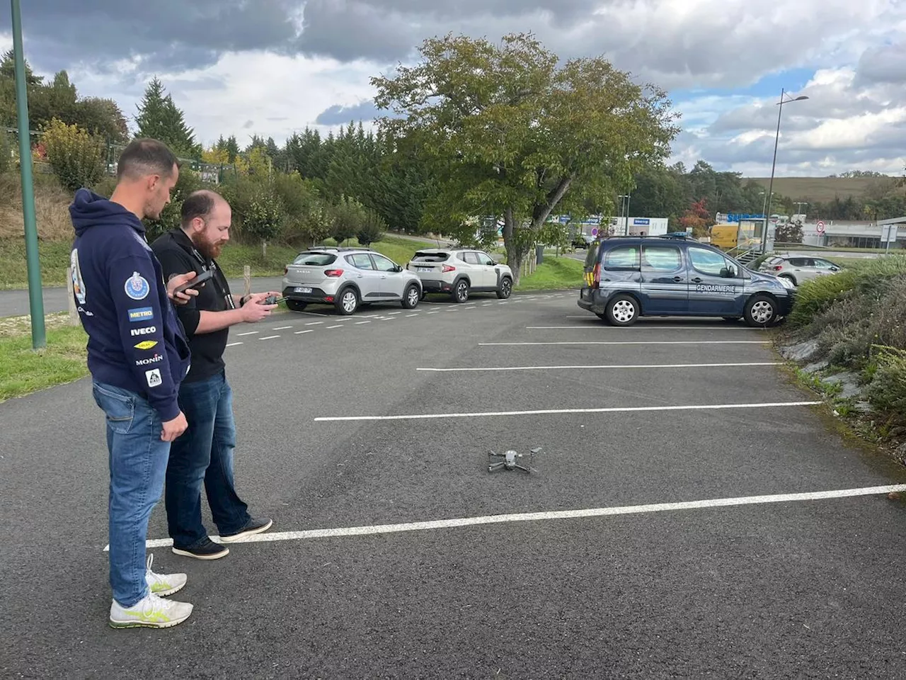 Contrôles routiers : la gendarmerie de Dordogne repère les infractions grâce à un drone