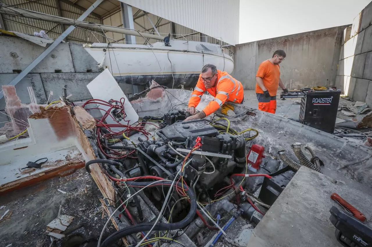 Grand Pavois de La Rochelle 2024 : que deviennent les bateaux qui ne peuvent plus naviguer ?