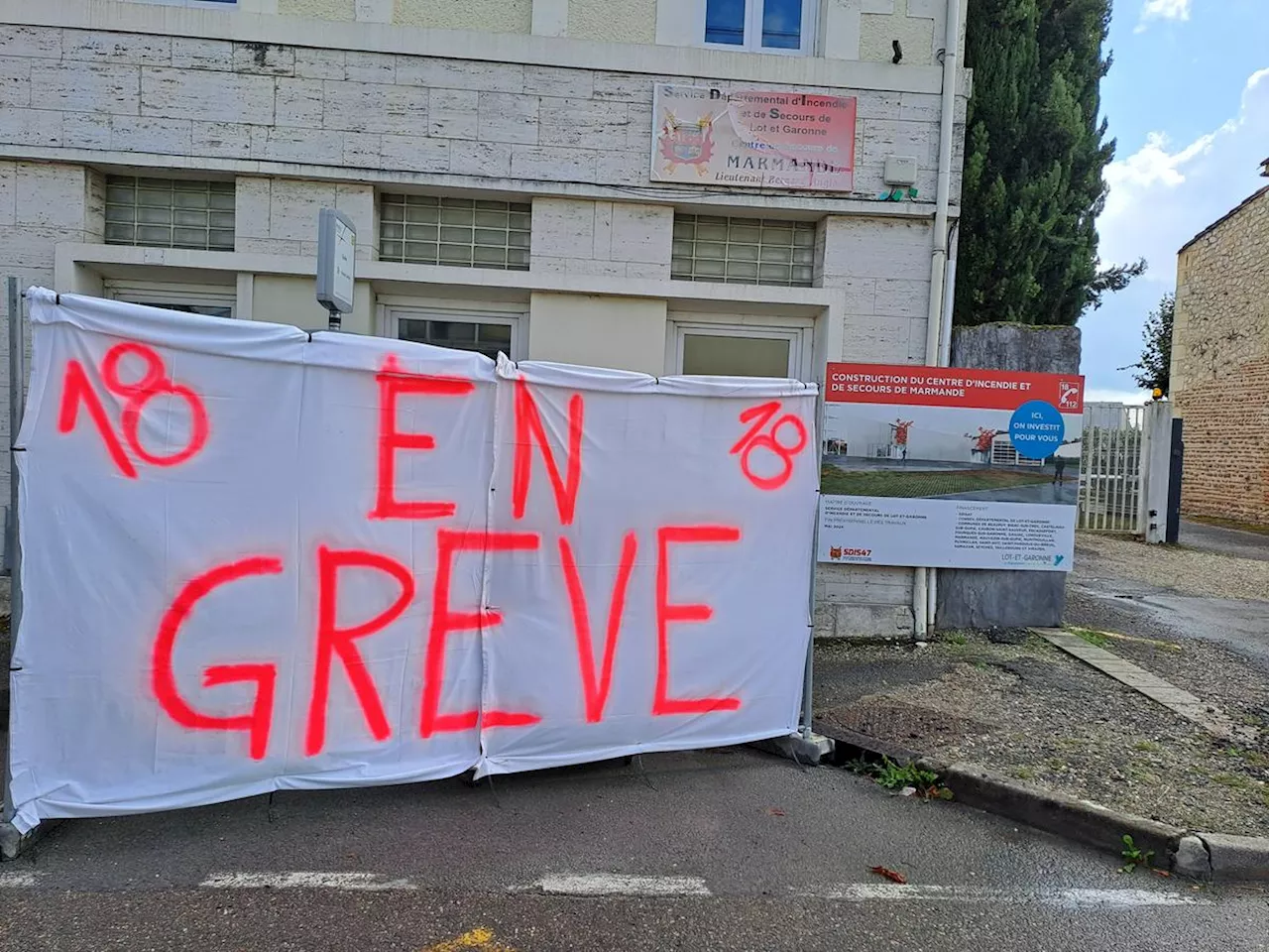 Grève des pompiers : la direction appelle « à l’écoute et à la responsabilité mutuelles »