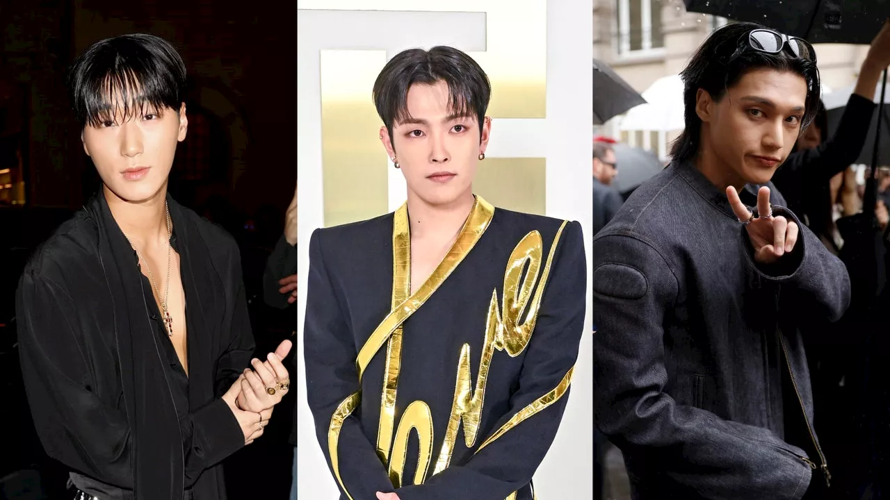 The ATEEZ Members Each Brought Totally Different Vibes to Fashion Week — See Photos