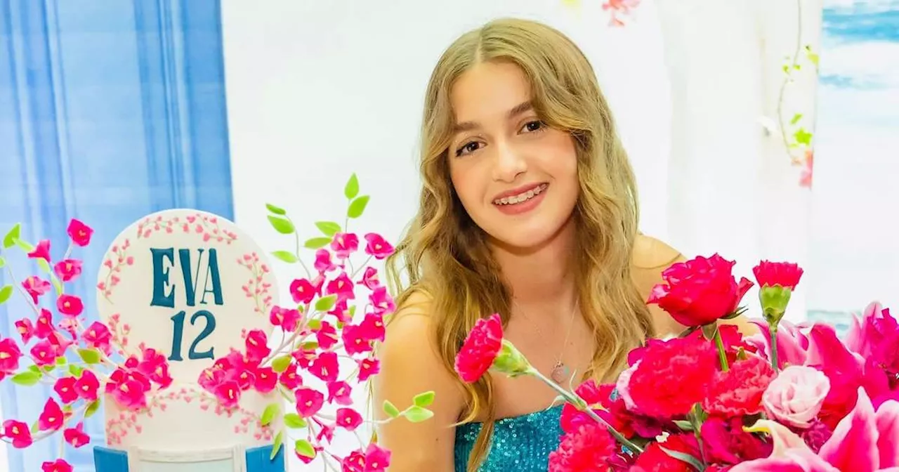 Angélica celebra 12 anos da filha Eva com festa íntima