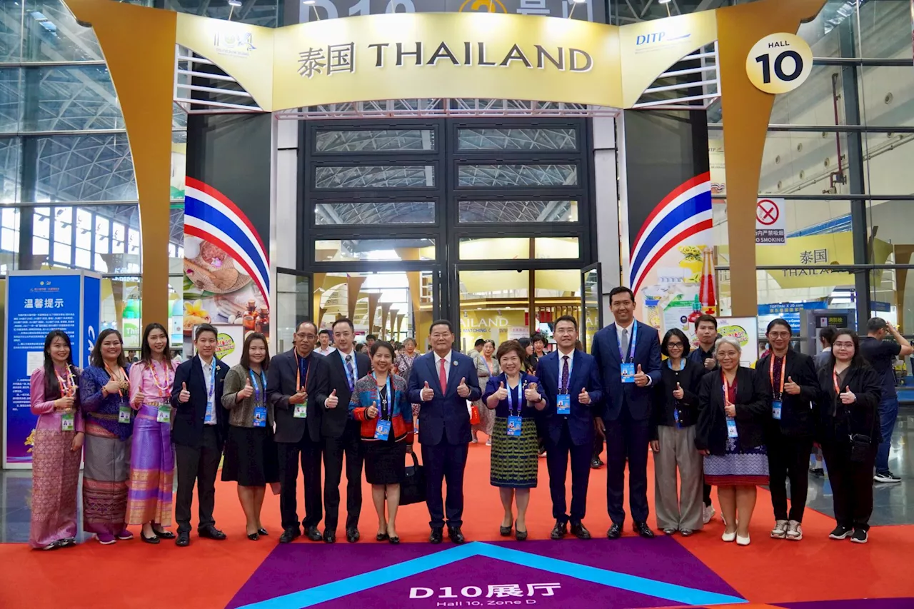 คึกคัก! “นภินทร” ขนทัพ “ผู้ประกอบการ SME ไทย 143 ราย” ร่วมงาน CAEXPO @หนานหนิง นักช็อปจีนล้น “ไทยแลนด์ ฮอลล์“ คาดสร้างเม็ดเงินสะพัดกว่า 170 ล้านบาท