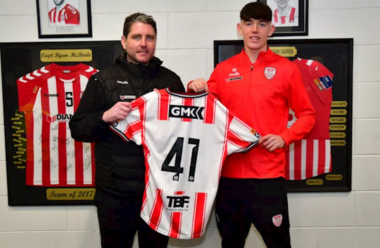 Luke O'Donnell leaves Derry City for Wolverhampton Wanderers