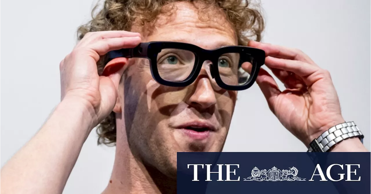 Mark Zuckerberg shows off ‘the most advanced glasses the world has ever seen’