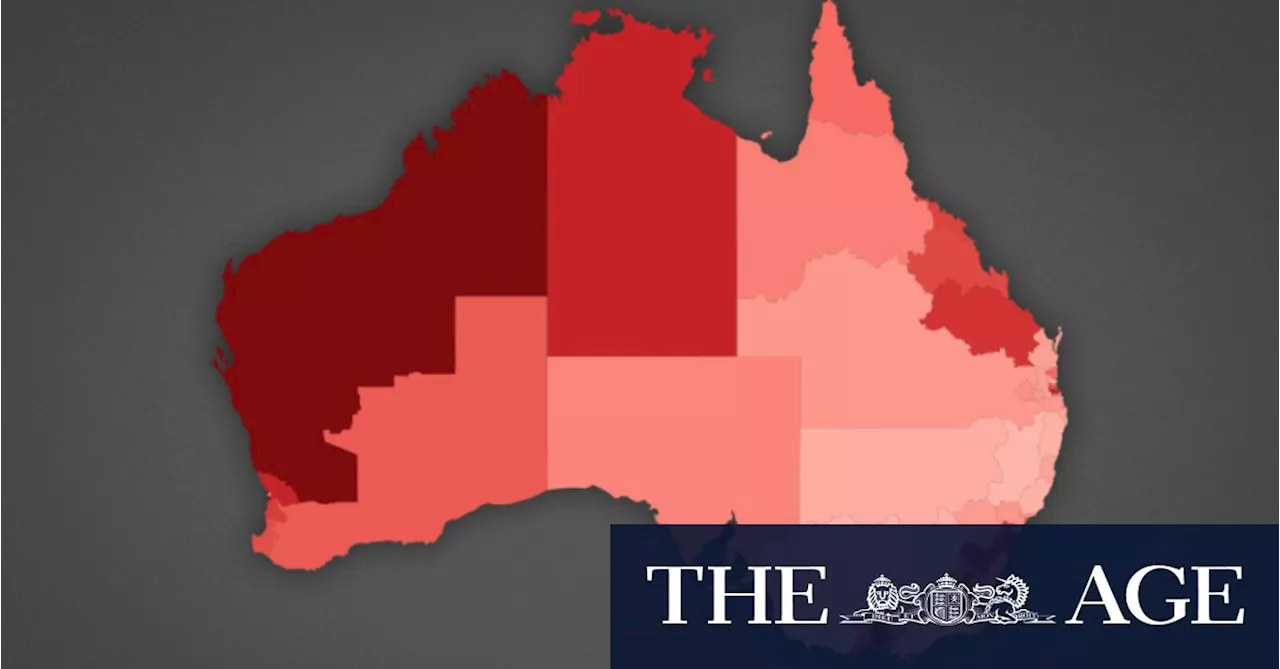 The battleground seats with the most negatively geared voters