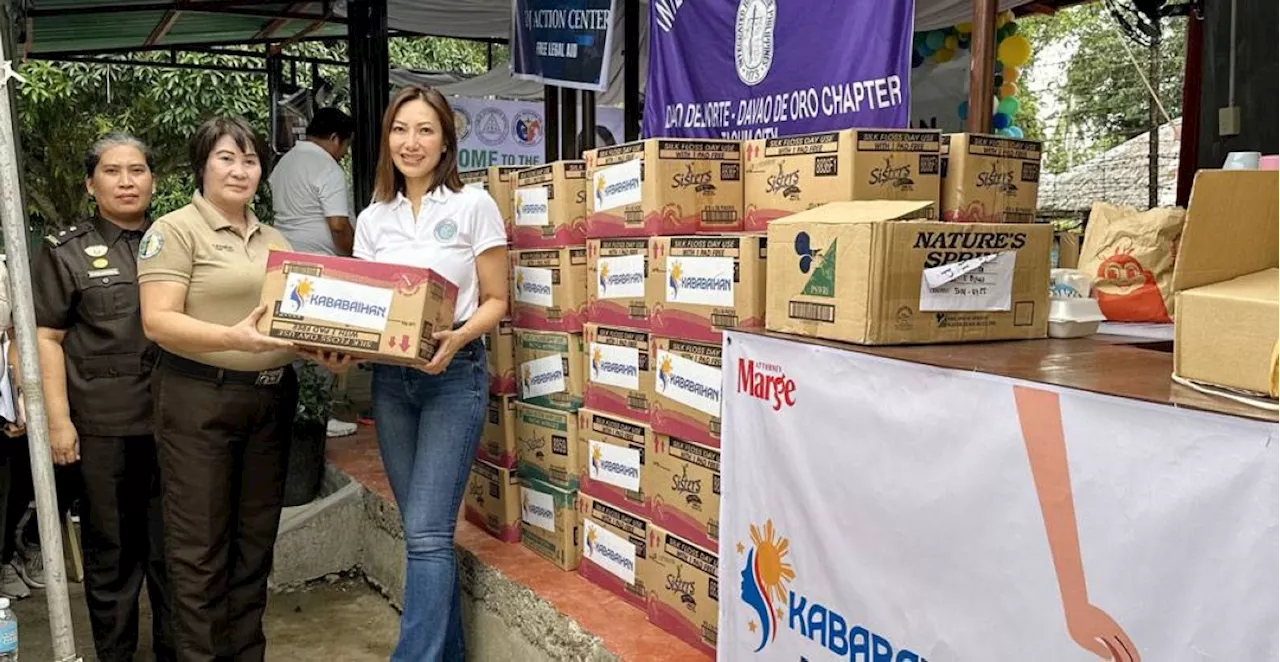 Kababaihan, DoJ join forces to provide 2,500 sanitary pads to women's prison in Davao