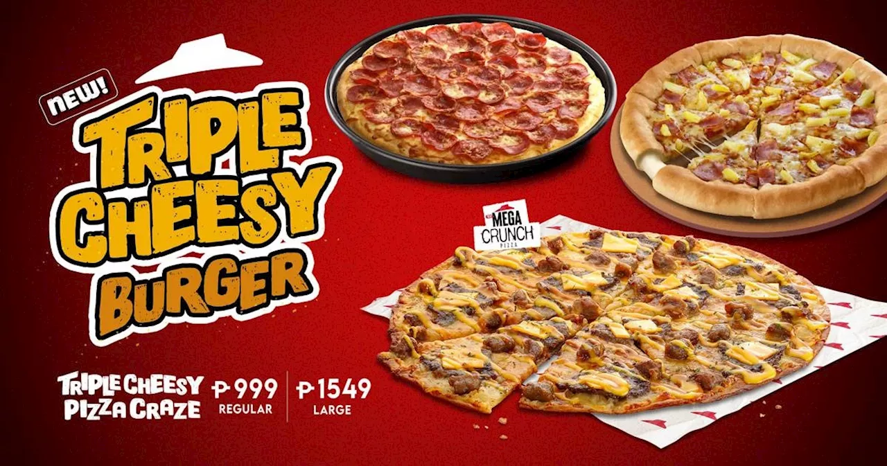 Say cheese with Pizza Hut's new Burger Pizza