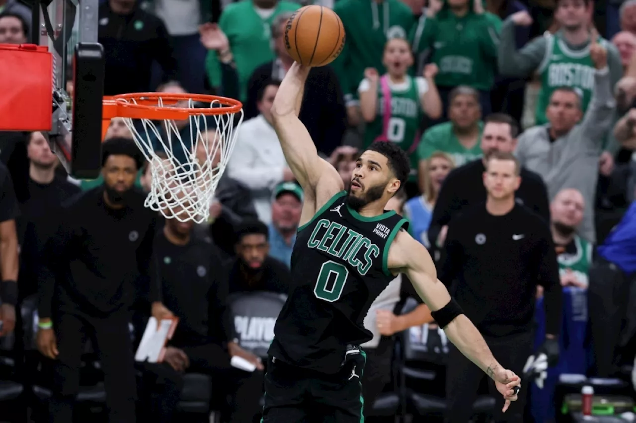 Tatum hungry for more after Celtics' NBA success