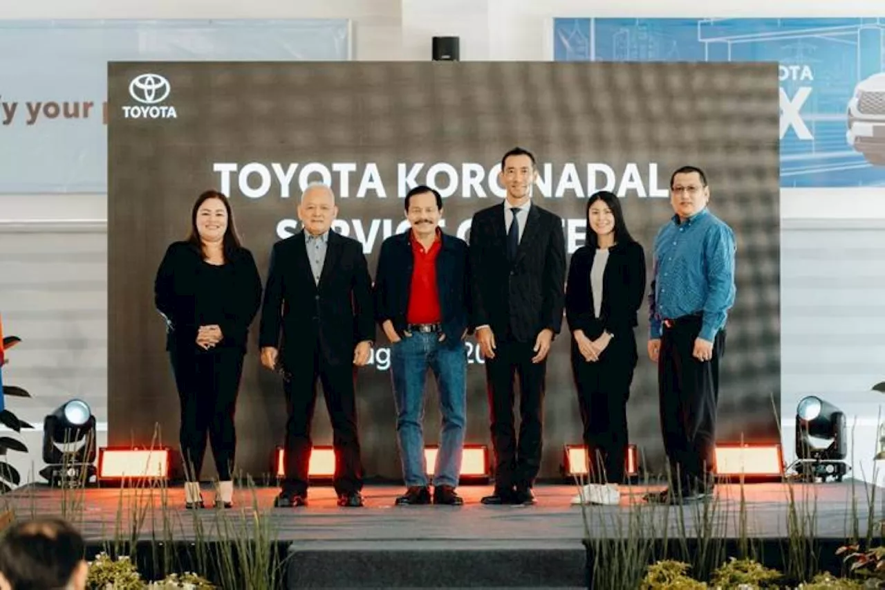 Toyota inaugurates service centers in Koronadal, Danao