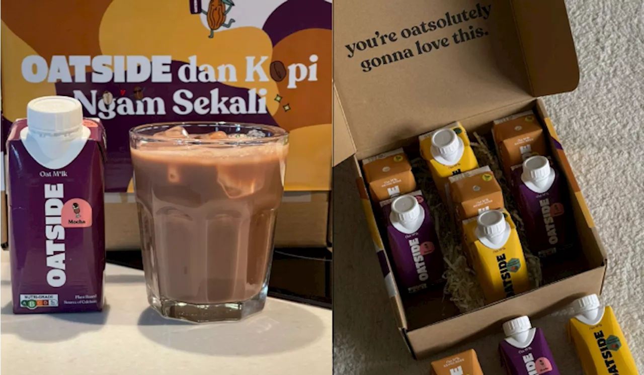 OATSIDE Beri ‘Buah Tangan’ Baharu: Mocha & Caramel Macchiato