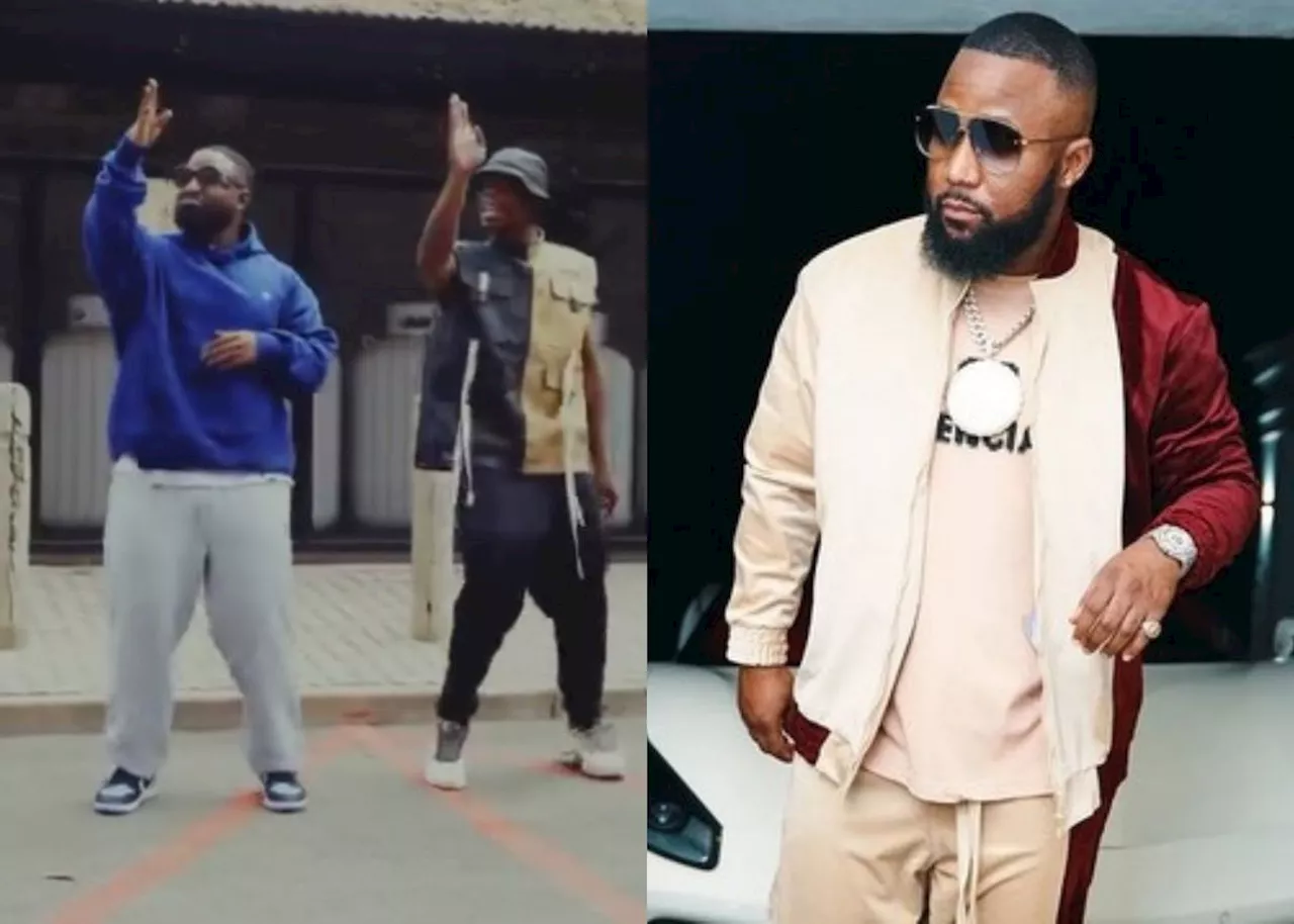 Cassper Nyovest and Toss slay ‘Indabakabani’ dance challenge