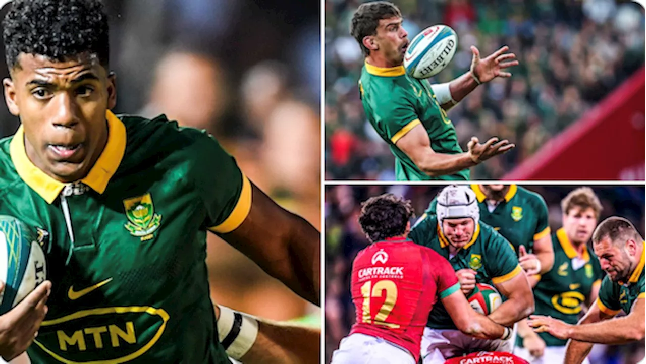 SENT HOME: Three players released by Springboks