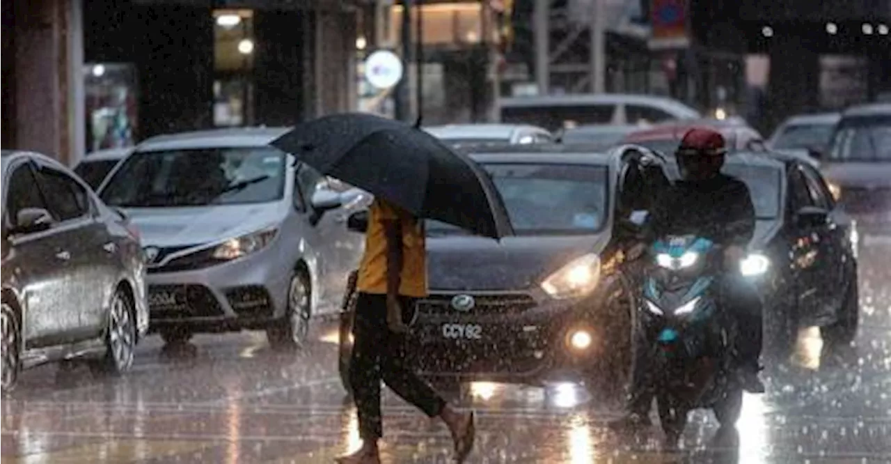 MetMalaysia issues thunderstorm, heavy rain, strong winds warning for most states