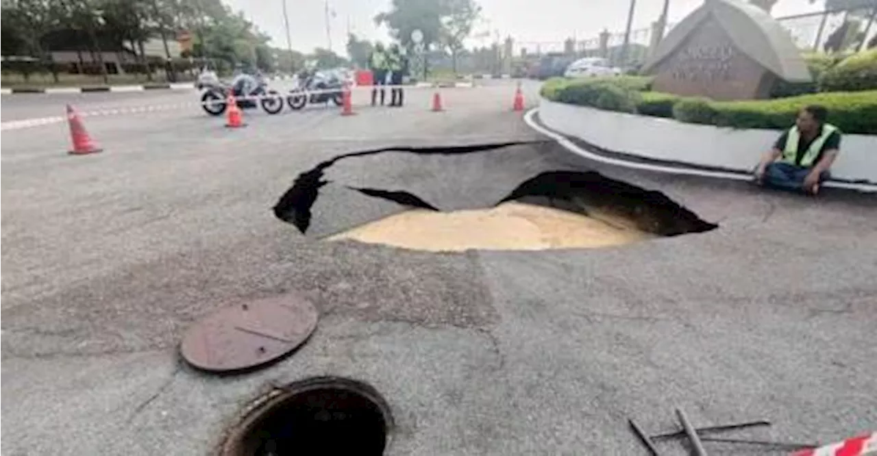 Sinkhole: No damage to public property, access to KLIA Terminals remains unaffected