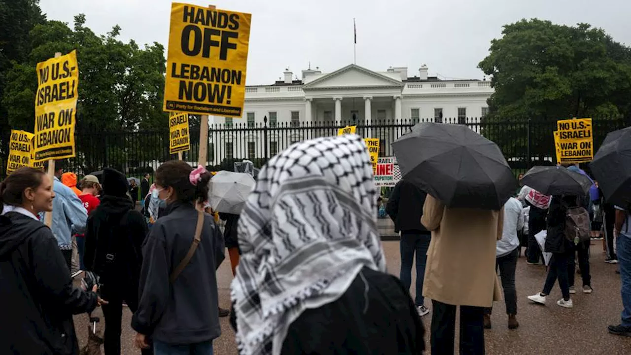 Activists protest US support for Israel amid growing Middle East war risks