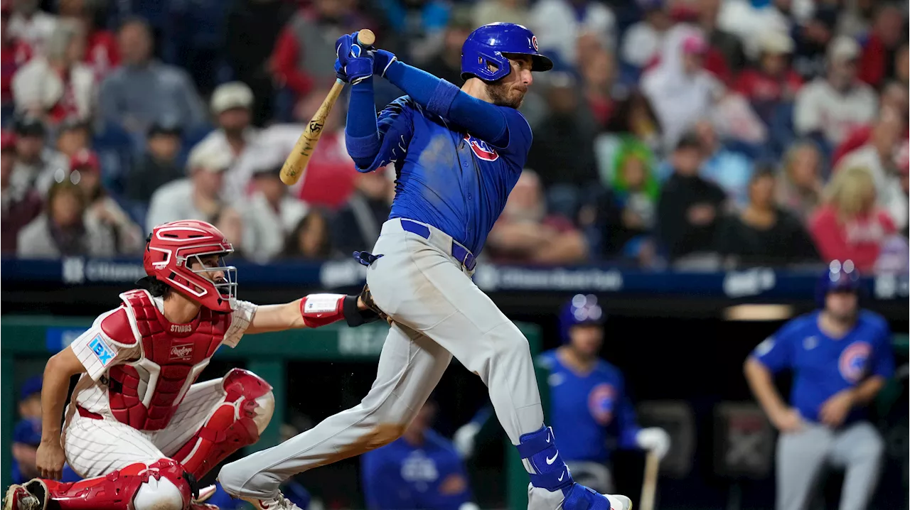 Bellinger drives in four as Cubs sink Phillies