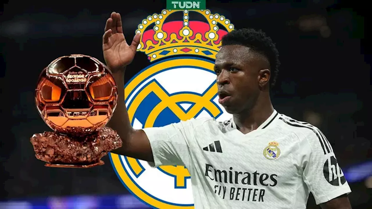 Vinicius Jr., favorito para ganar el Balón de Oro 2024