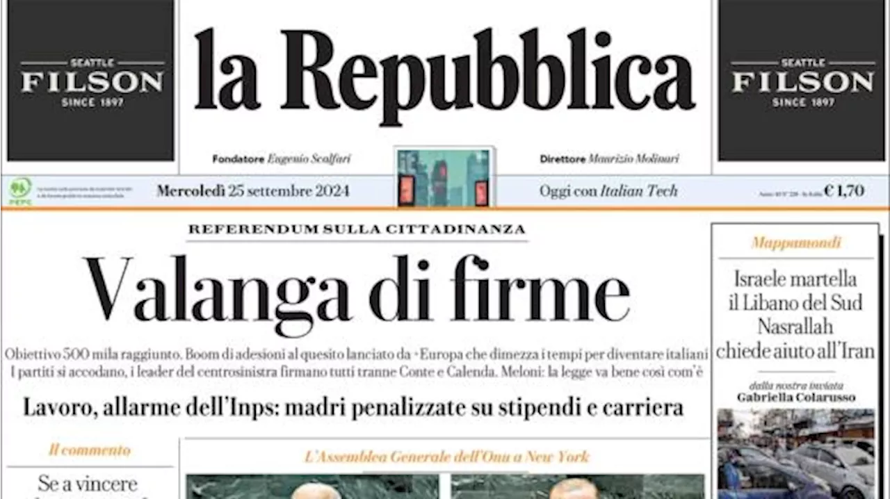 La Repubblica: 'Senza soldi e senza tv il Mondiale per club è appeso all’Arabia'