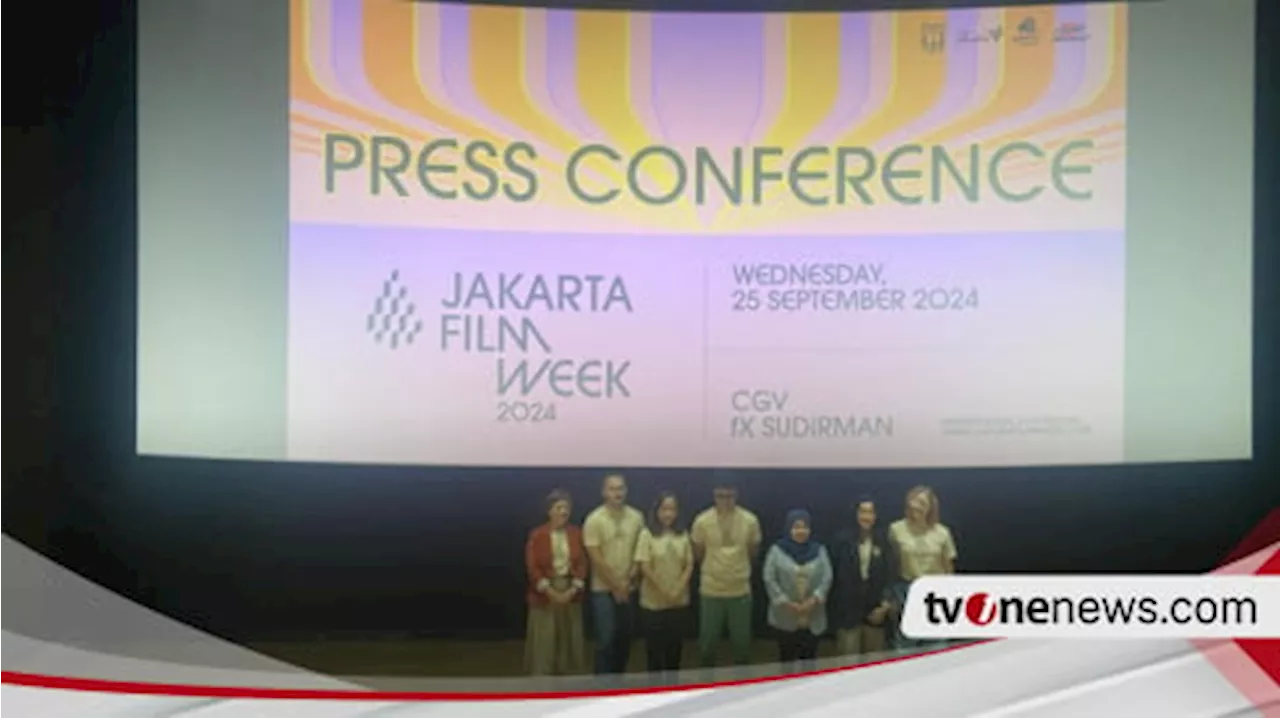 Jakarta Film Week 2024 Bakal Putar 140 Film dari 50 Negara