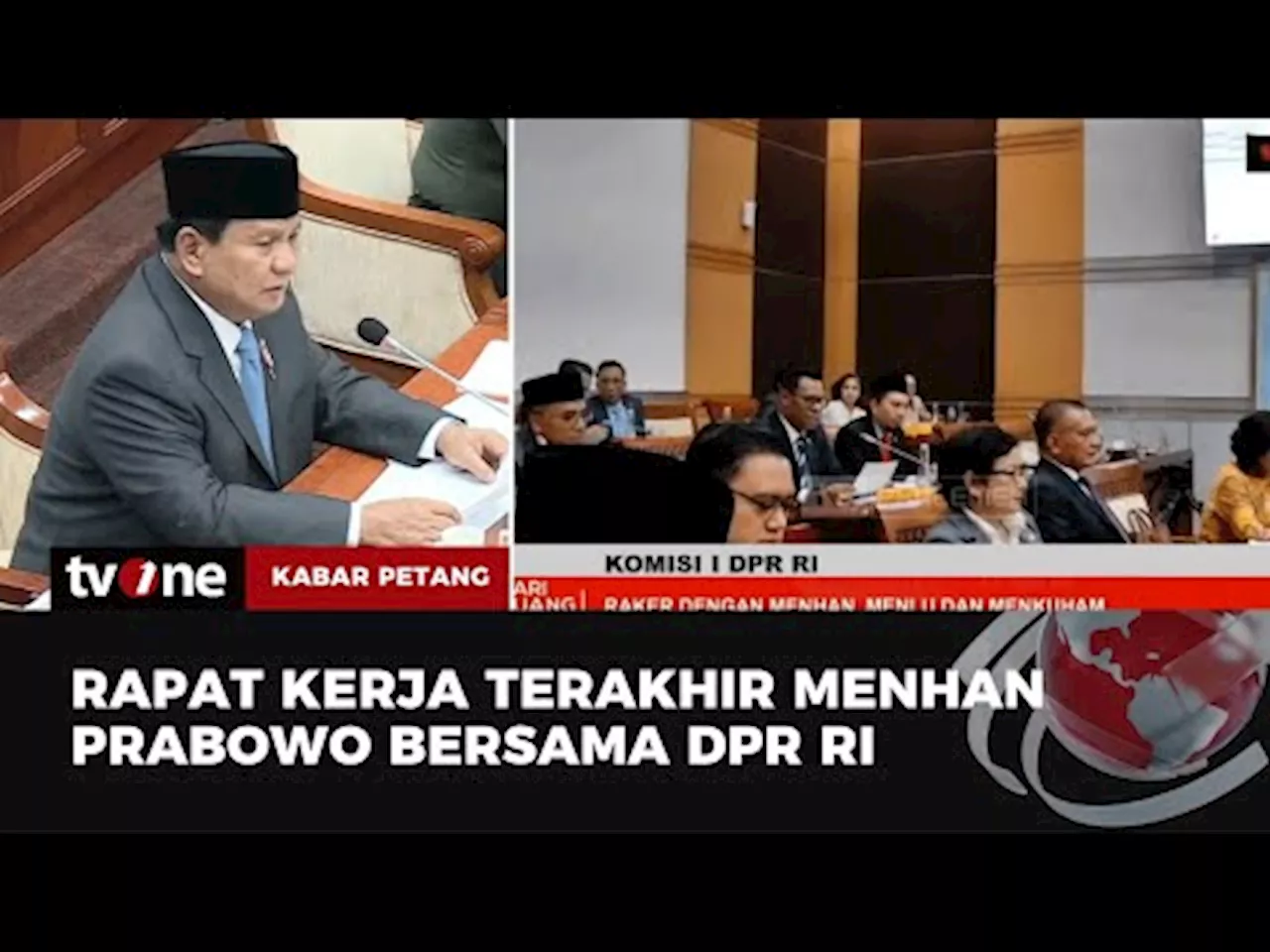 Permintaan Maaf Prabowo kepada Media di Rapat Terakhir sebagai Menhan