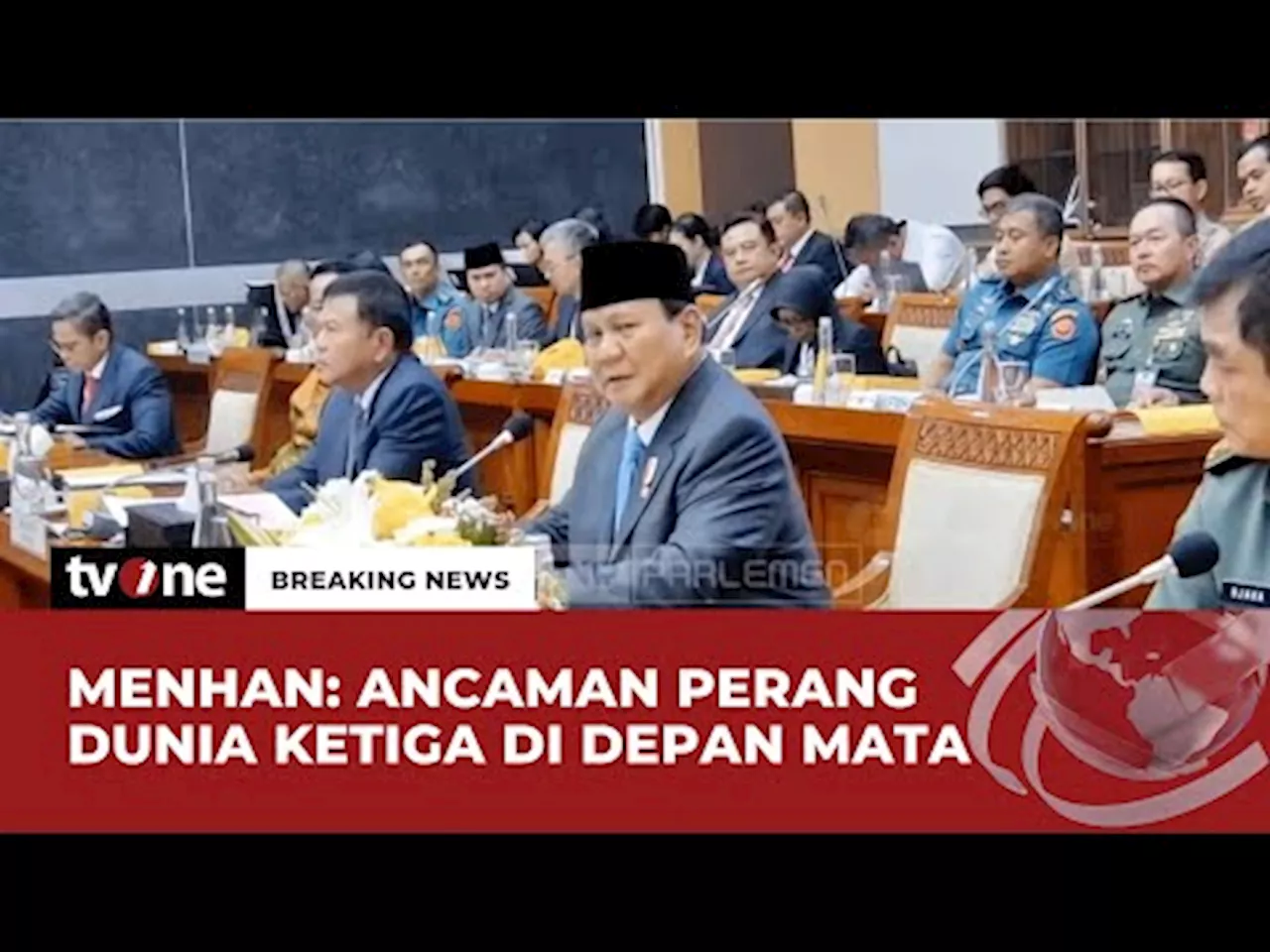 Prabowo: Kondisi Keamanan Dunia Sedang Tidak Baik-baik Saja