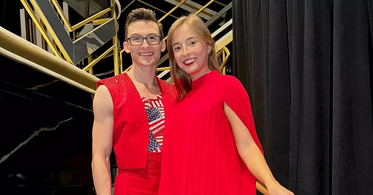 Stephen Nedoroscik’s Girlfriend Tess McCracken Adorably Matches His Superman ‘DWTS’ Costume