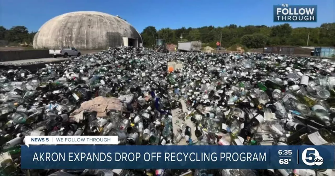 Akron glass recycling program is environmental and financial success, says city