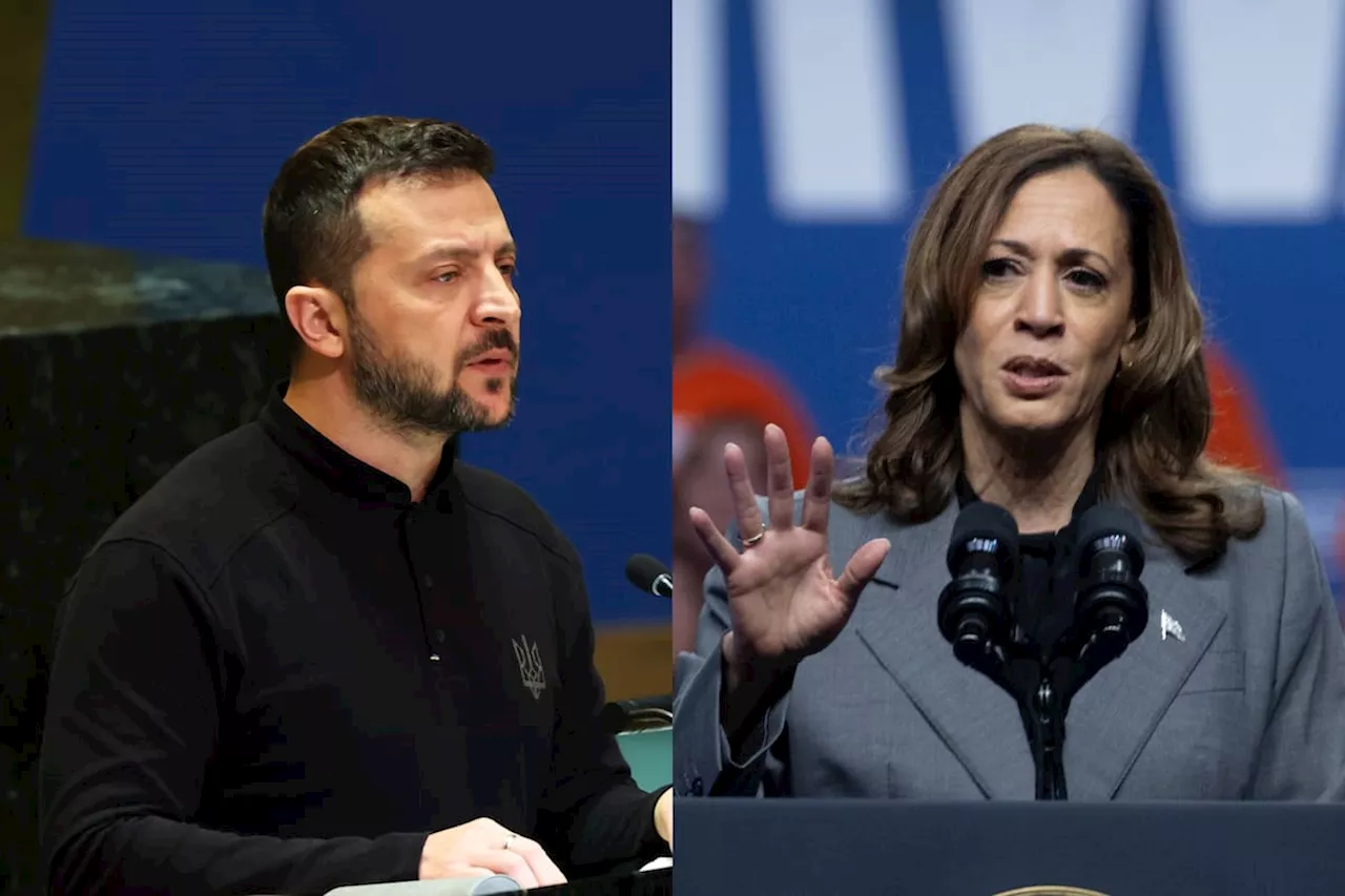 Republicanos acusaron a Kamala Harris de usar a Zelenski para influir en la campaña