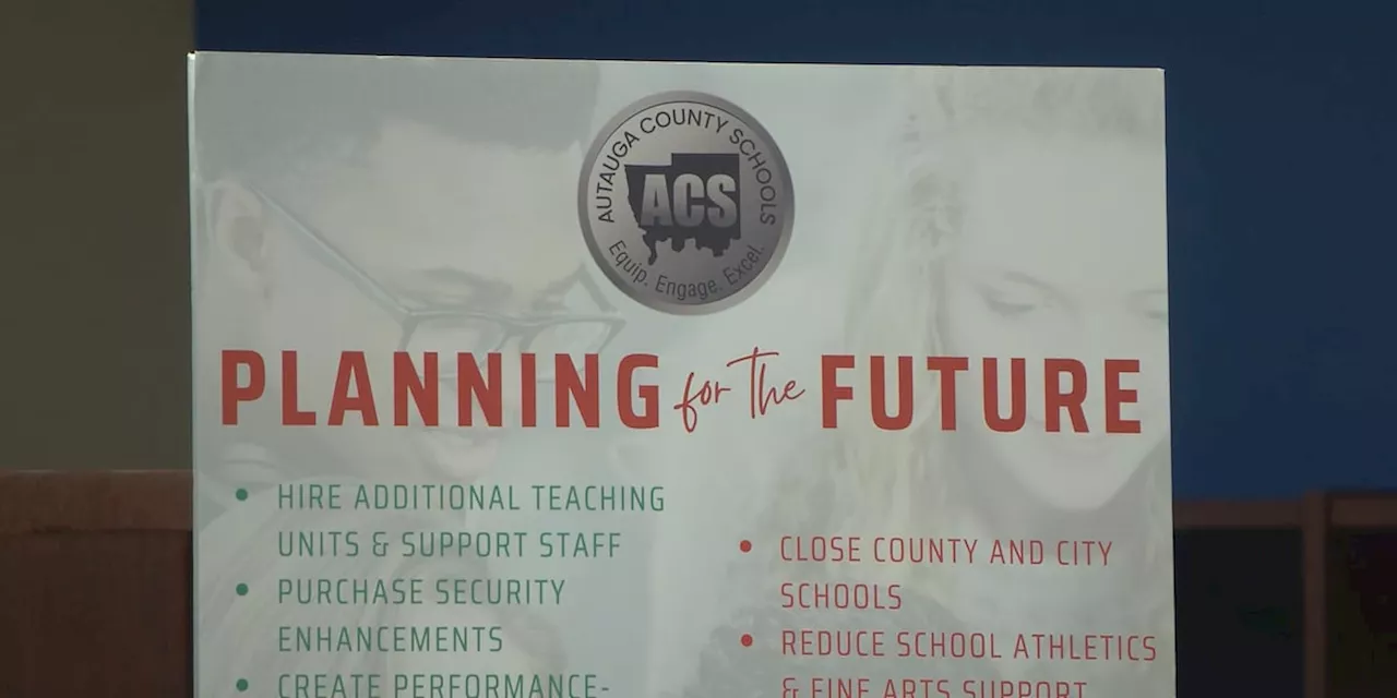 Autauga County Schools holding public meetings on proposed property tax increase