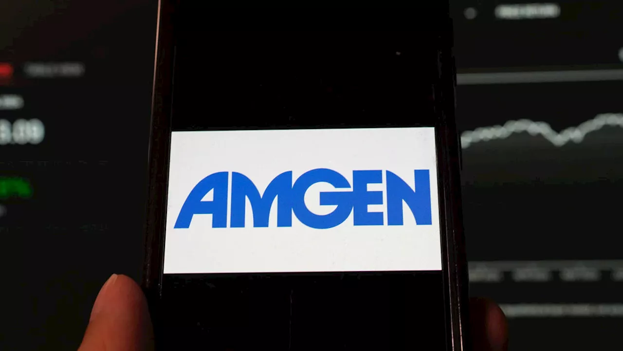 Amgen stock falls on lackluster drug data