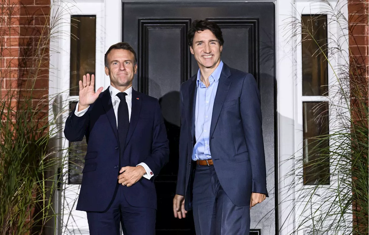 Canada : Emmanuel Macron et Justin Trudeau, deux destins politiques symétriques