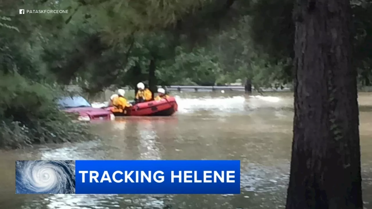 First responders, Eagles fans travel to Florida before Hurricane Helene makes landfall