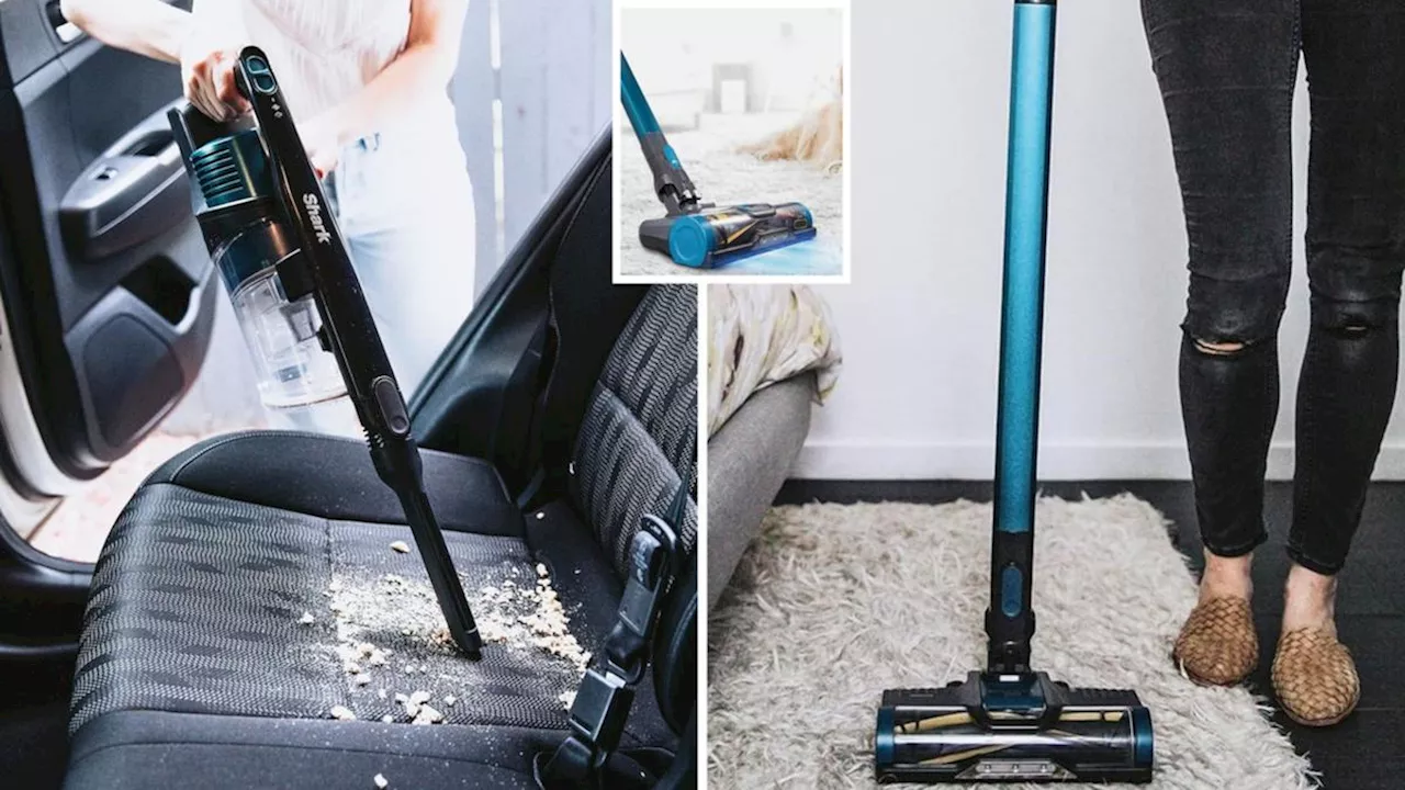 Shark Cordless Vacuum Cleaner with Self-Cleaning Brushroll Now Half Price on Amazon Australia