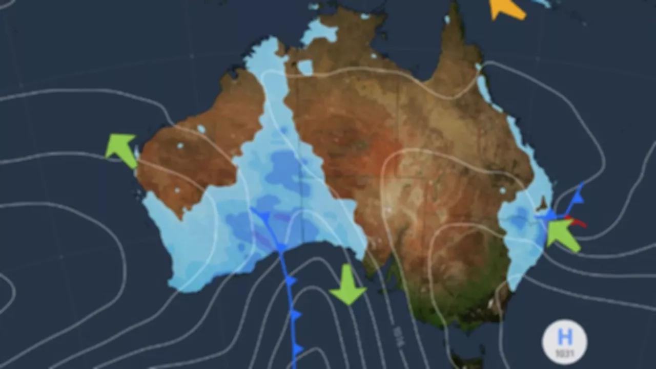 Weekend washout ahead: Major rainfall forecast for Sydney, Brisbane, Melbourne and Adelaide