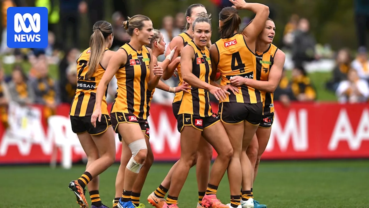 Hawthorn Hawks defeat Geelong Cats by 18 points in AFLW