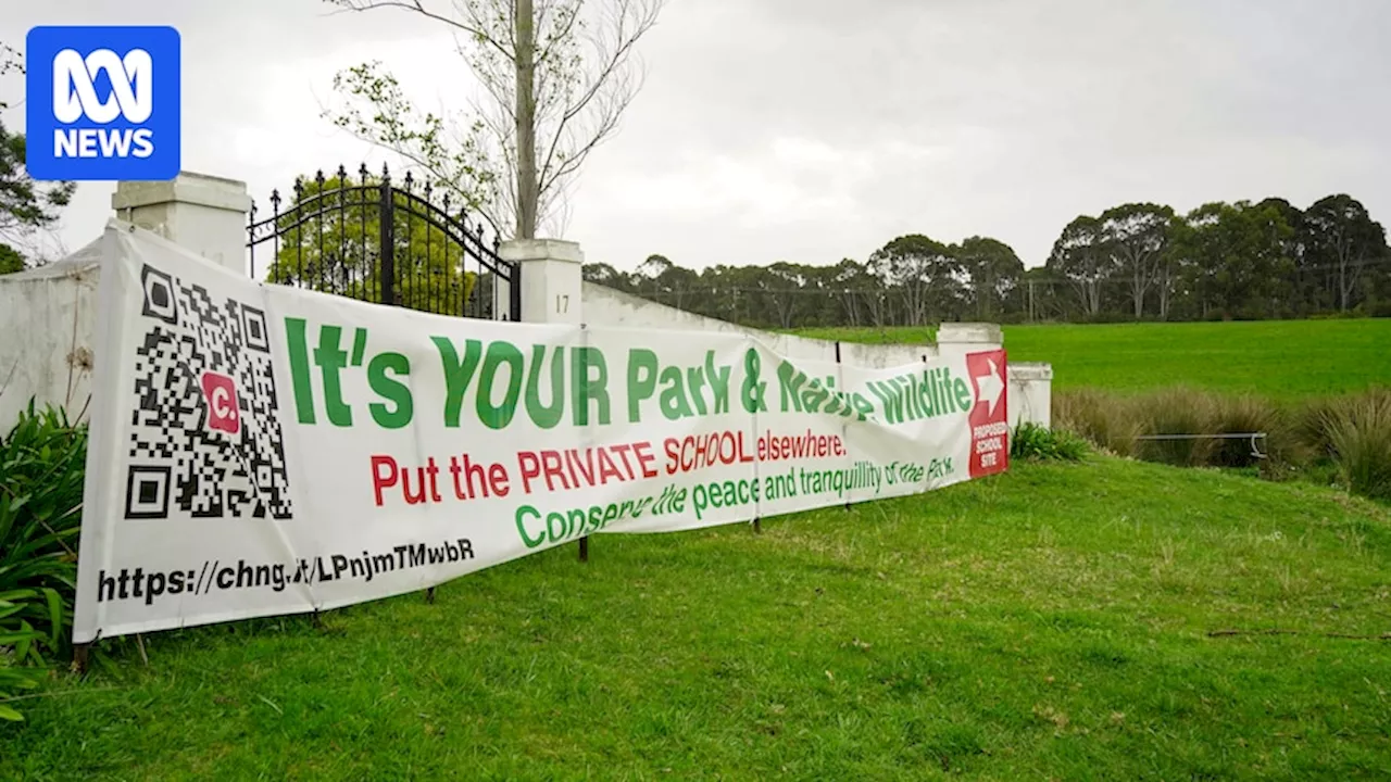 Proposed school development sparks wildlife concerns in Melbourne's Lysterfield Park