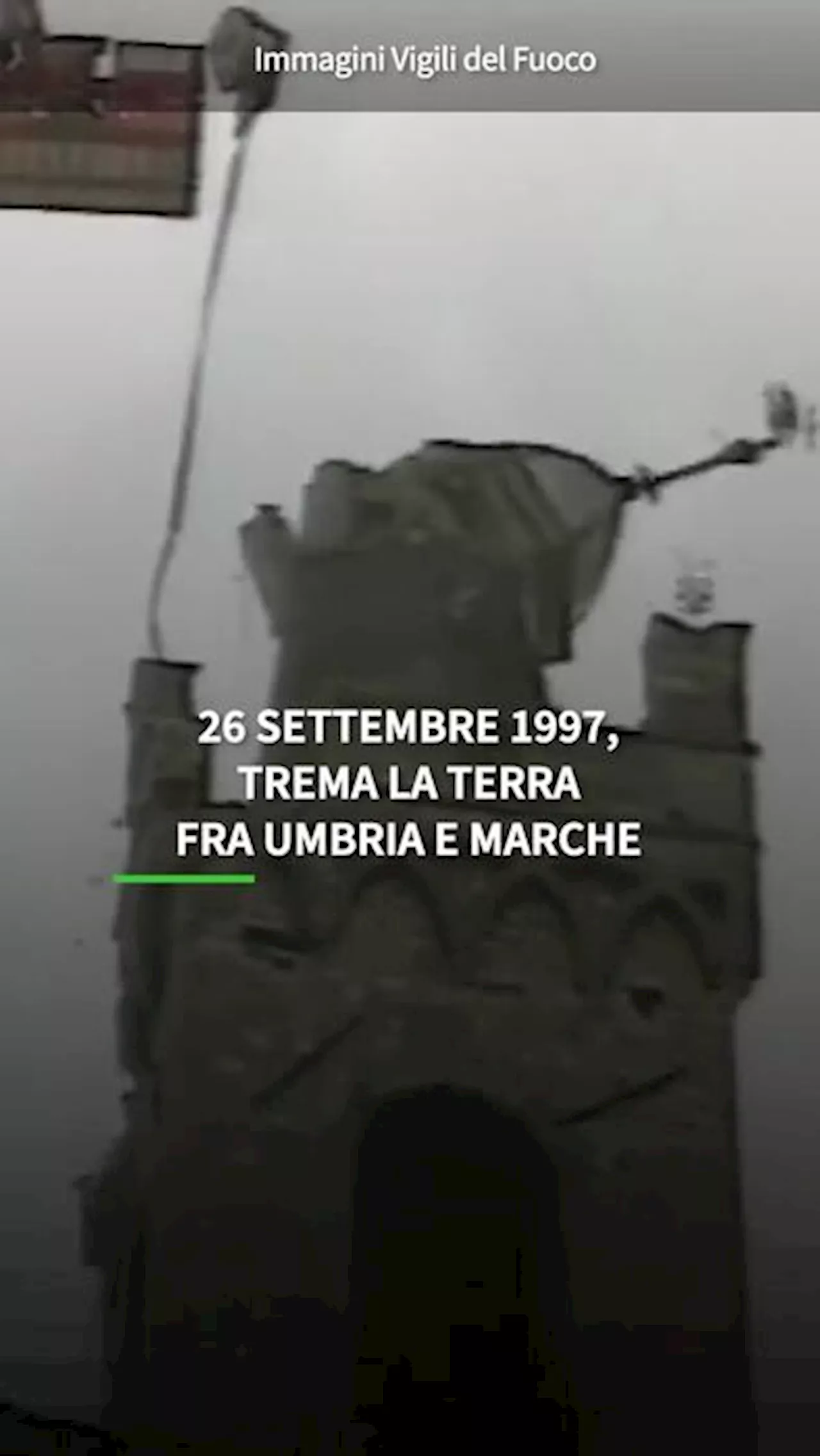 27 settembre 1997, trema la terra in Umbria e Marche