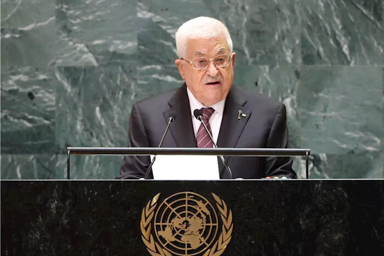 Abu Mazen all'Onu accusa Israele, 'stop al genocidio, basta armi ad Israele'