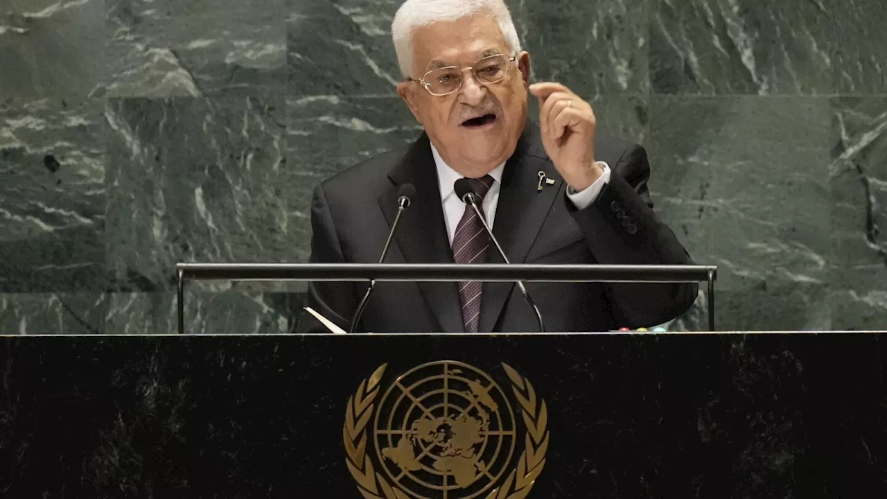 Leader of Palestinian Authority denounces Israeli Gaza offensive at UN, insists: 'We will not leave'