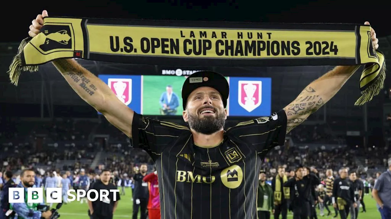 Olivier Giroud inspires LAFC to US Open Cup final win against Sporting Kansas City